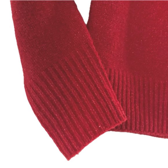 😊Joie Raspberry Color Pullover Sweater Mock Neck Very Soft Women's XS NWT - Picture 4 of 9